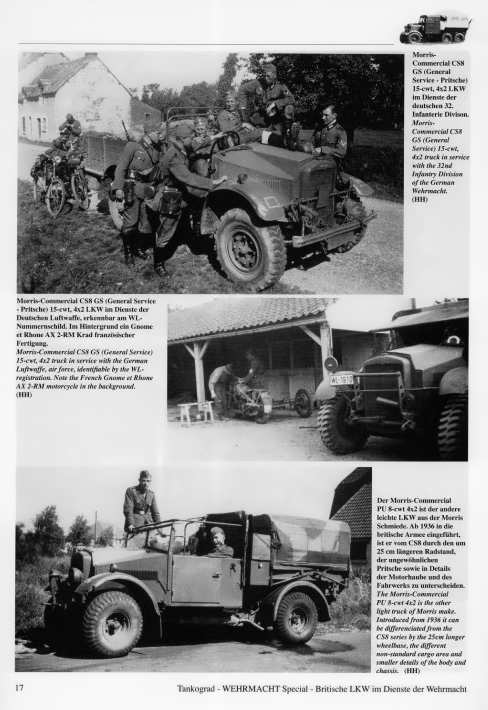 British Trucks in Wehrmacht Service