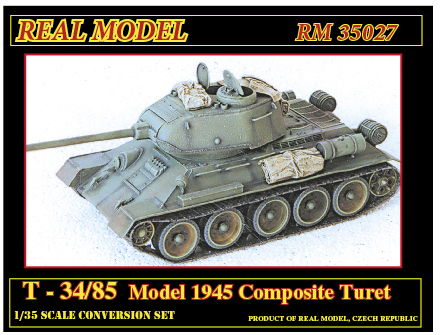 T-34/85 Model 1945 Composite Turet