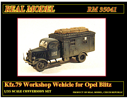 Kfz.79 Workshop vehicle for Opel Blitz
