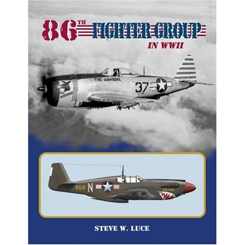 86th Fighter Group WWII Hard Back Book