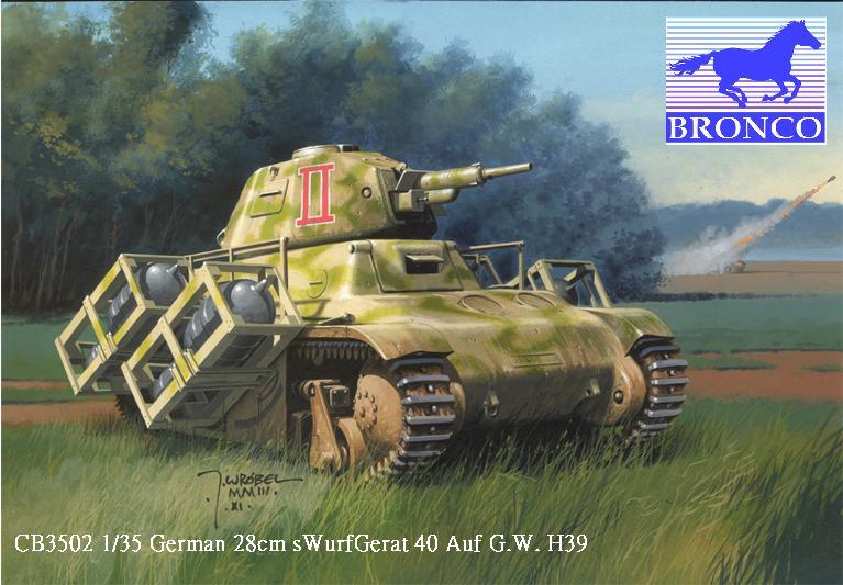 German 28cm sWurfGerat 40 Auf G.W. H38/39