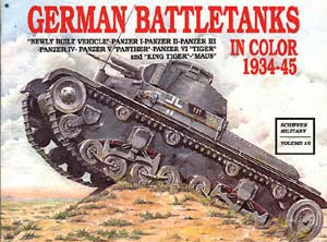 German Battle Tanks in Color 1934-45