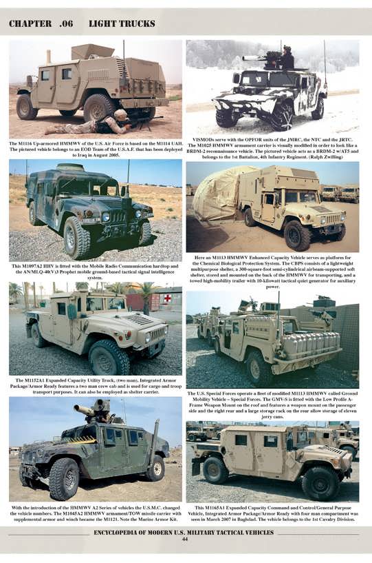 Encyclopedia of Modern U. S. Military Tactical Vehicles