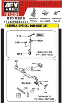 German Optical Equip. Set